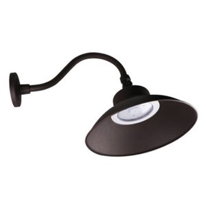 Profusion LED GN14A-23L-3K-BZ 20W Goose Neck Angled Shroud Bronze 3000K