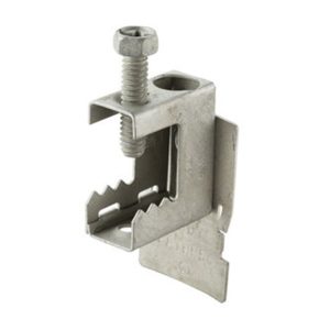nVent Caddy CATHPBC Cat HP J-Hook Clip to BC Beam Clamp, 1/8"–1/2" Flange