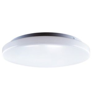 Light Efficient Design RP-B-UD-14N-10L-40K-WC 15 Watt 14" Utility Round LED Flush Mount Ceiling Light-CCT-1,500 Lumens-120V