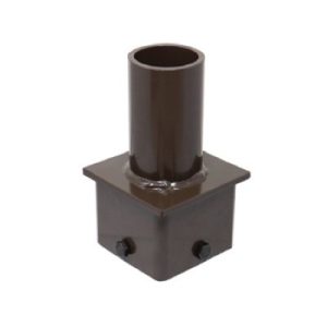 Light Efficient Design SL-SAL-BKT-ST-3-BK-G1 3" Square Tenon Bracket