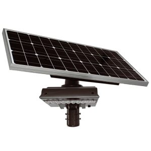 Light Efficient Design SL-SAL-OG-30W-50K-SF-BK-G1 Off-Grid Solar LED Area Light-Motion Light-Motion Sensor-5000K-5,900 Lumens