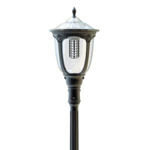 Light Efficient Design SL-SPT-20W-40K-SF-G2 20 Watt Solar Powered LED Post Top Fixture-4000K-2000 Lumens