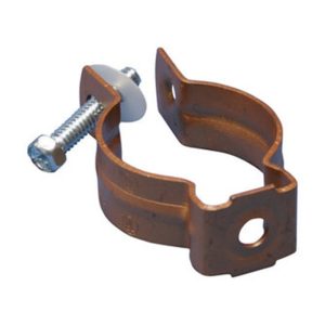 nVent Caddy CD3BCP Bolt Close Pipe Clamp for Copper Tube, 1 1/2in Copper Tube