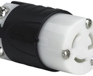 Legrand PSL715C Pass And Seymour 15 Amp 277V Black Back White Front Body