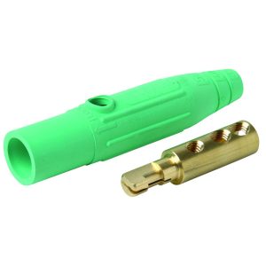 Legrand PSM2MG Pass And Seymour 150A 600V Male CAM Type Plug Green