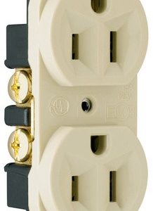 Legrand CRB5262I Pass And Seymour 15A 125V Construction Duplex Receptacle Ivory