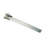 nVent Caddy CM912S Hammer-On Flange Clip, Bottom Mount with Retainer, 9/16in – 3/4in Flange