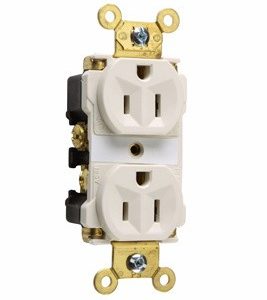 Legrand 5262ALA Pass And Seymour 15A 125V Duplex Receptacle