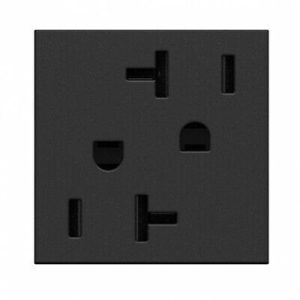 Legrand ARTR202M4 Pass And Seymour 2-Module Tamper-Resistant Outlet 20A Magnesium