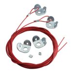 nVent Caddy CSB2W12URC38L10 Red Attachment Kit No12 Brace 10ft Brace Length