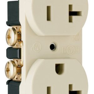 Legrand CRB5362SI Pass And Seymour 20A 125V Construction Grade Duplex Receptacle Smooth Face Ivory