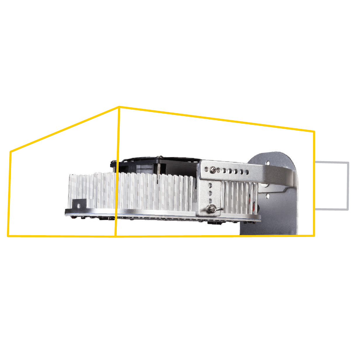 ESL Vision ESL-MUR-200W-350 MUR Series, 200 Watt, 25837 LM, 5000 Kelvin,120-277 VAC