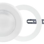 ESL Vision ESL-DSK-4-10W-330-WH 4" Disks, 10 Watt, 650 LM, 3000 Kelvin, 120-277 VAC, 120 V Triac, White