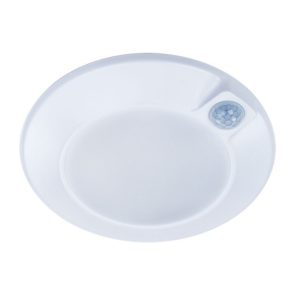 ESL Vision ESL-ODSK-4-10W-130-DA 4" Disks with PIR Sensor, 10 Watt, 600 LM, 3000 Kelvin, 120 VAC, 1,5,10 Min delay