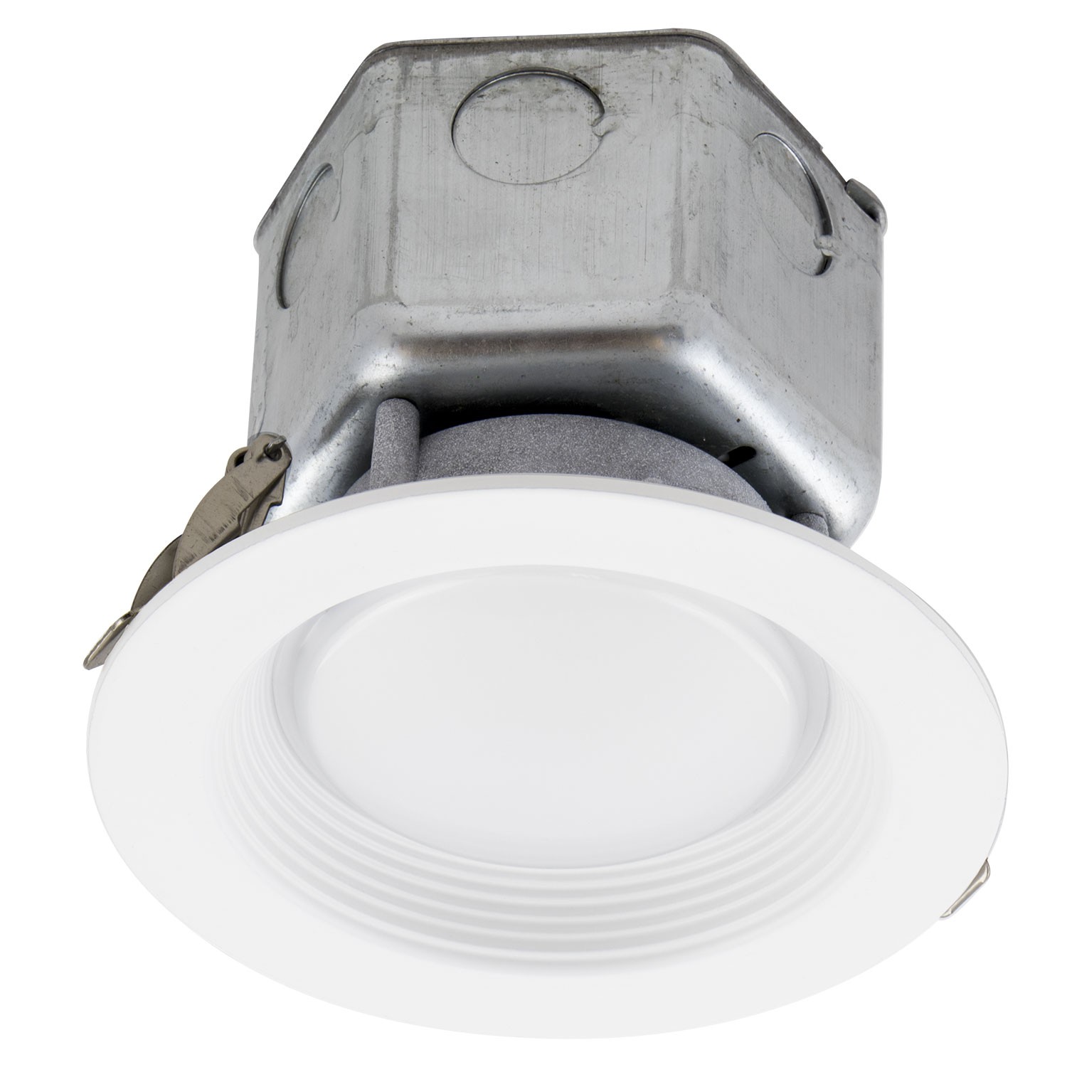 ESL Vision ESL-CCR-R4-10W-130 4" Round Commercial Can, 10 Watt, 610 LM, 3000 Kelvin, 90 CRI, 120-277 VAC, 120VAC Triac Dimmable