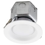 ESL Vision ESL-CCR-R56-15W-135 5/6" Round Commercial Can, 15 Watt, 1040 LM, 3500 Kelvin, 120-277 VAC, 120VAC Triac Dimmable