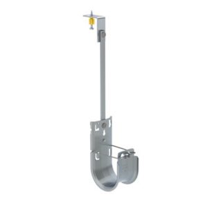 nVent Caddy DB36SFCAT32HP Cat HP J-Hook with Shot-Fire Drop Bar, 2in dia