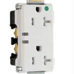 Legrand TR26362HGPIW Pass And Seymour 20A 125V Decorator Tamper-Resistant Hospital Grade Power Indicator White