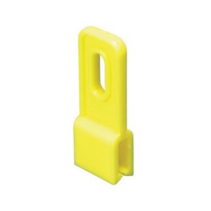nVent Caddy EC311P Plastic Electrical Drop Wire Securing Clip, 1/4in Hole