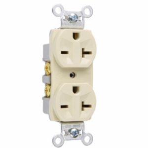 Legrand 5850I Pass And Seymour 20A 250V Duplex Receptacle Ivory