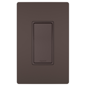 Legrand TM874DBCC6 Pass And Seymour 4W Decorator Switch 15A 120/277V Dark Bronze