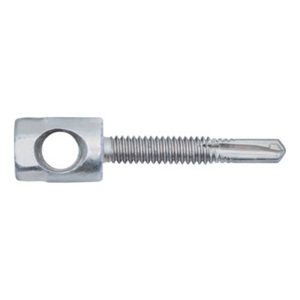 nVent Caddy HMZH476 Horizontal Mount Screw for Steel with Lock Nut, 3/8in Rod