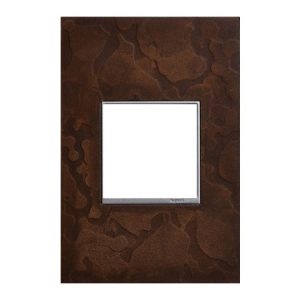Legrand AWM1G2HFBR4 Pass And Seymour Adorne Hubbardton Forge Bronze 1-Gang Wall Plate