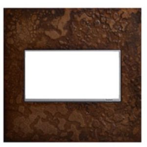 Legrand AWM2GHFBR1 Pass And Seymour Adorne Hubbardton Forge Bronze 2-Gang Wall Plate