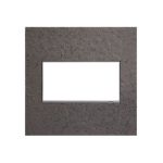 Legrand AWM2GHFFE1 Pass And Seymour Adorne Hubbardton Forge Natural Iron 2-Gang Wall Plate
