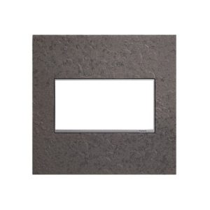 Legrand AWM2GHFFE1 Pass And Seymour Adorne Hubbardton Forge Natural Iron 2-Gang Wall Plate