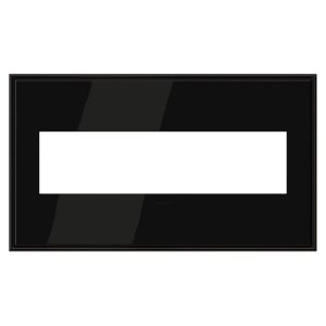 Legrand AWC4GBLN4 Pass And Seymour Black Nickel 4-Gang Wall Plate