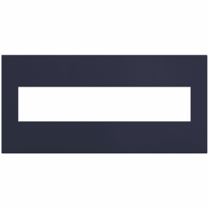 Legrand AWP6GBN1 Pass And Seymour Bleu Noir 6-Gang Wall Plate