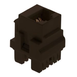 Legrand WP3458BR Pass And Seymour CAT5e RJ45 T568 A/B Connector Keystone M20 Brown