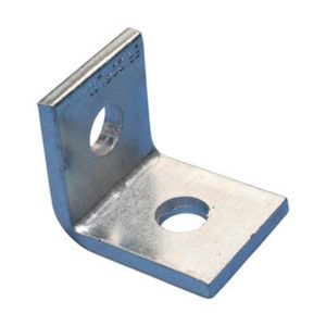 nVent Caddy L100000EG 1-1 Hole Angle Bracket, Steel 2.25in x 1.625in