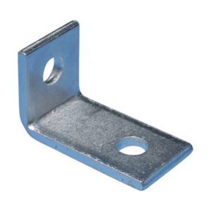nVent Caddy L120300EG 1-1 Hole Unequal Long Angle Bracket, 3in x 1 7/8in