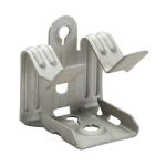 nVent Caddy M1318 Hammer-On Flange Clip, Bottom Mount, Spring Steel, 13/16–1 1/8in Flange