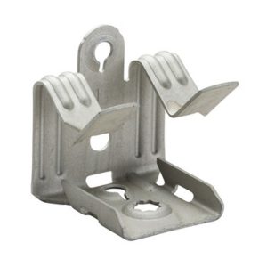 nVent Caddy M1318 Hammer-On Flange Clip, Bottom Mount, Spring Steel, 13/16–1 1/8in Flange