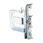 nVent Caddy MCS504Z MC/AC Cable Support Bracket with Rod/Wire Clip 1/4in Rod