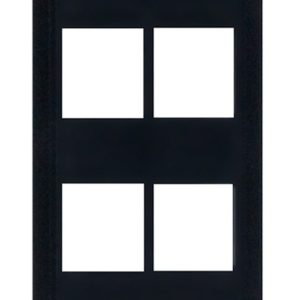 Legrand WP3414BR Pass And Seymour Decorator Outlet Strap 4-Port Brown
