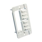 nVent Caddy MP1P Plastic Low-Voltage Mounting Plate, 1-Gang