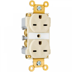 Legrand 5662AW Pass And Seymour Duplex Receptacle 15A/250VAC White