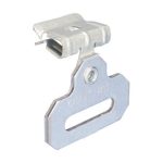 nVent Caddy MSS24 Inline Strap Hanger with Flange Clip, 0.125–0.25in Flange