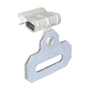 nVent Caddy MSS24 Inline Strap Hanger with Flange Clip, 0.125–0.25in Flange