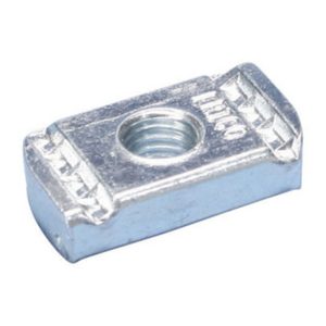 nVent Caddy NUT0037EG Strut Nut without Spring, Steel 3/8in Rod