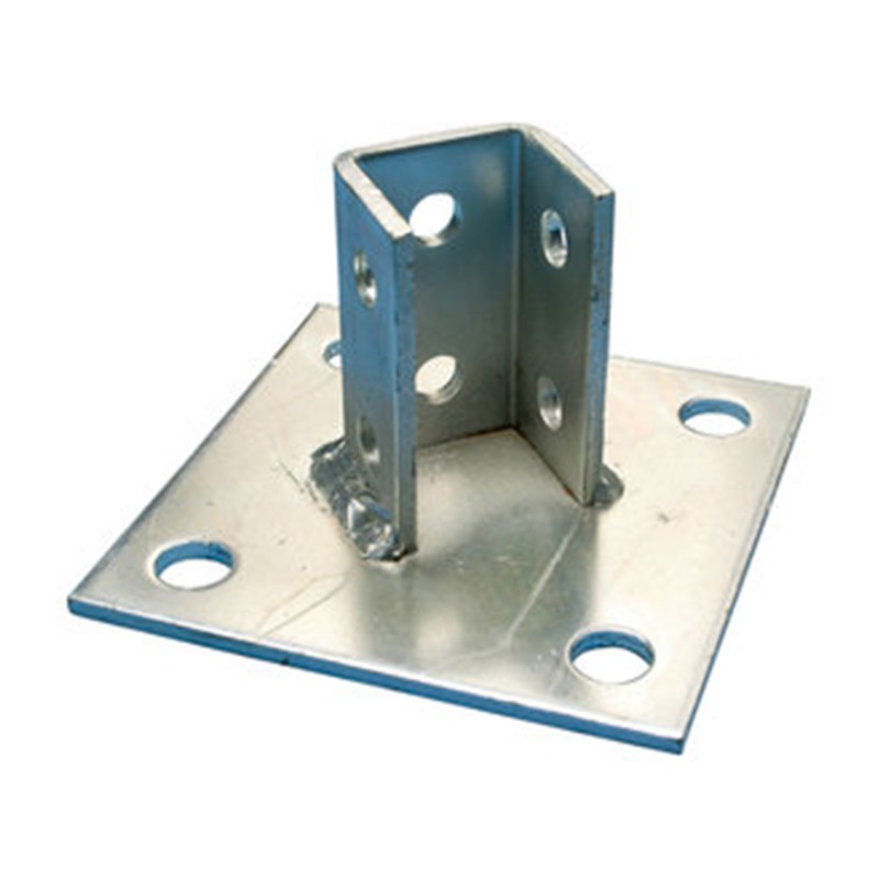 nVent Caddy P110000EG 45Deg Post Base for Strut Type A 6x6x3.5in