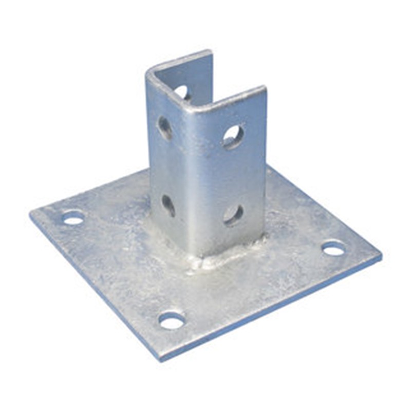 nVent Caddy P11SQ000EG Post Base for Strut Type A 6x6x3.5in