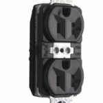 Legrand PTTR5362BK Pass And Seymour Duplex Receptacle Tamper-Resistant 20A 125V Black