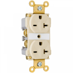 Legrand 5862ARED Pass And Seymour Duplex Receptacle 20A/250VAC Red