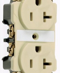 Legrand 5362AI Pass And Seymour Duplex Receptacle 20A/125VAC Ivory