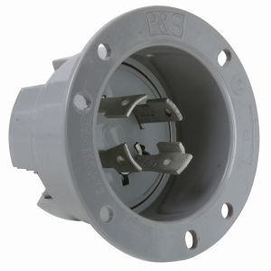 Legrand L1530FI Pass And Seymour Flanged Inlet 4W 30A 250V Turnlok